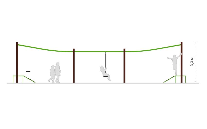 Монорельс «КИНЕТИКА» МР-1-1
