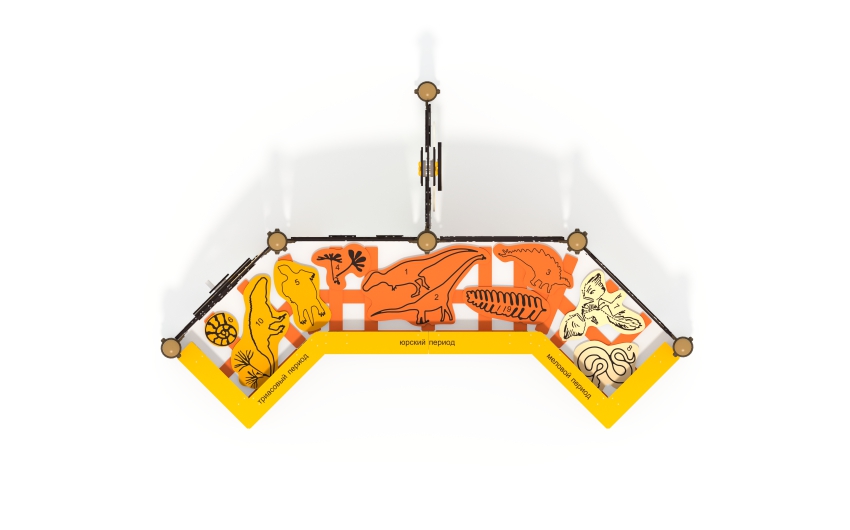 Игровой комплекс "Палеонтология" РП-12