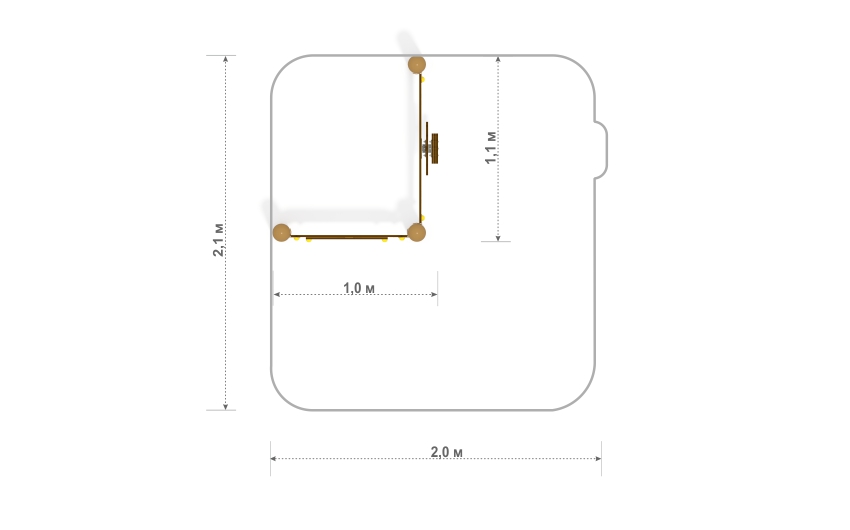 Развивающая панель «Часы» МИФ-86-01