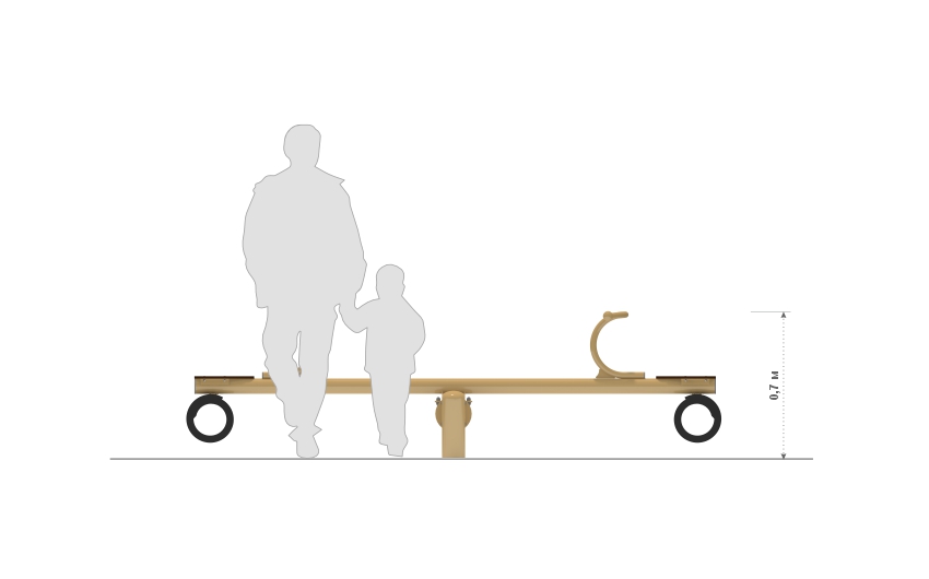 Качалка-балансир МФ-80