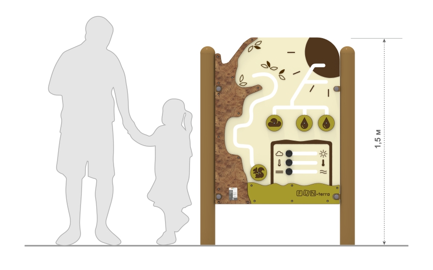 Развивающая панель МИФ-82