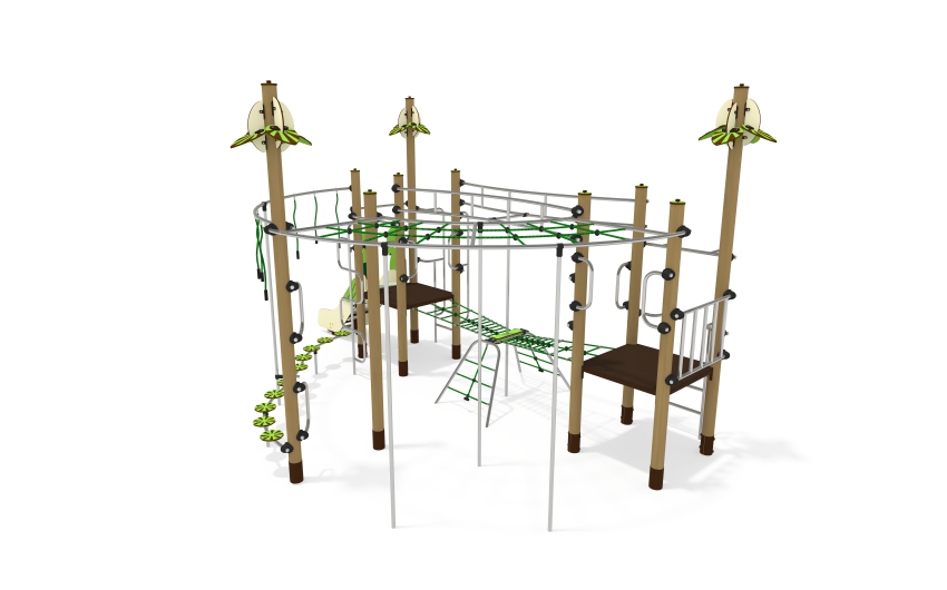 Детский игровой комплекс детской игровой площадки РЛ-03