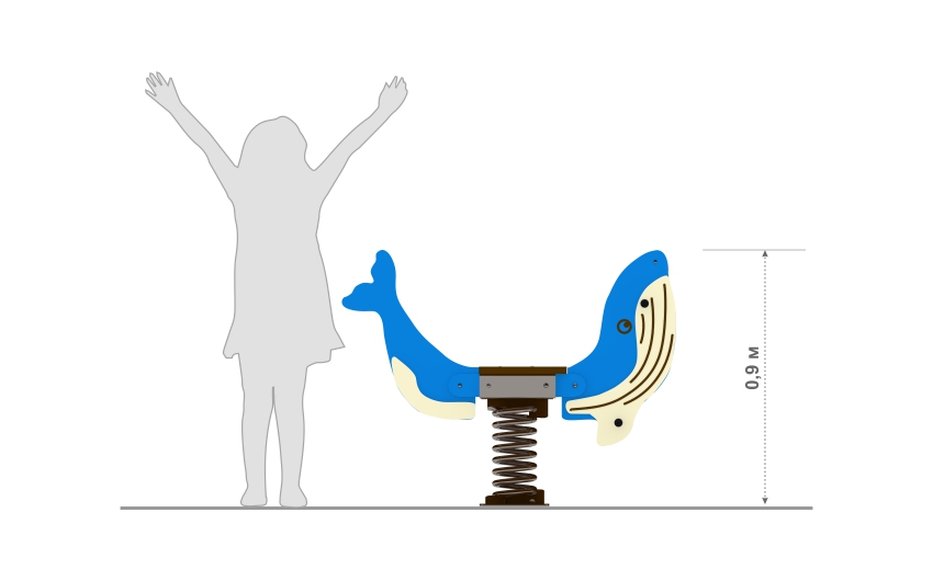 Качалка на пружине КЧ-111