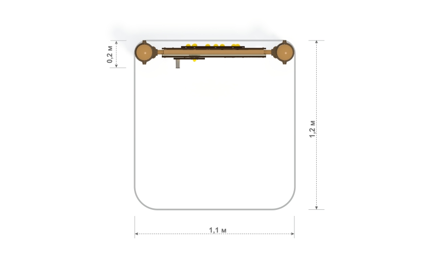 Игровая обучающая панель "Кошки-Мышки" РП-07