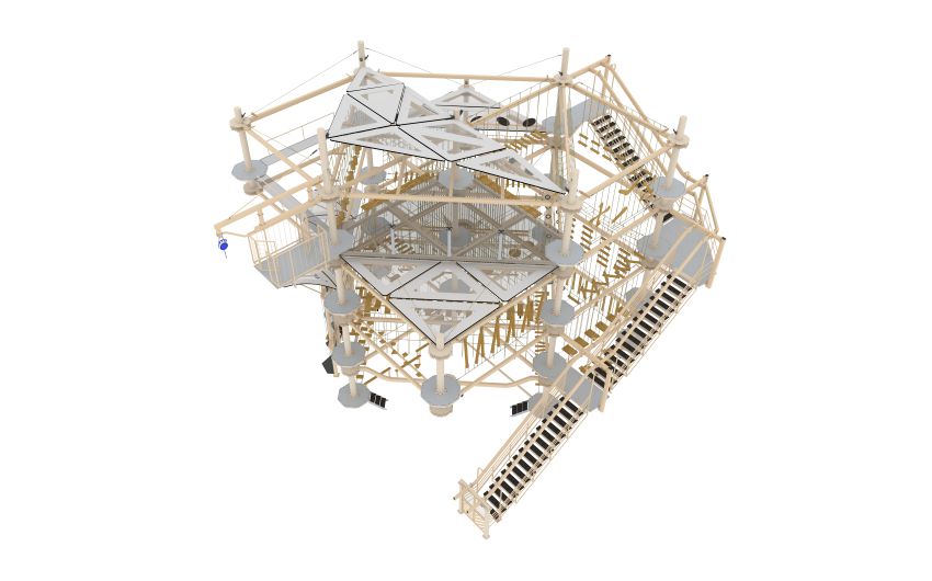 Канатный парк КПЧ-20 "Айсберг"