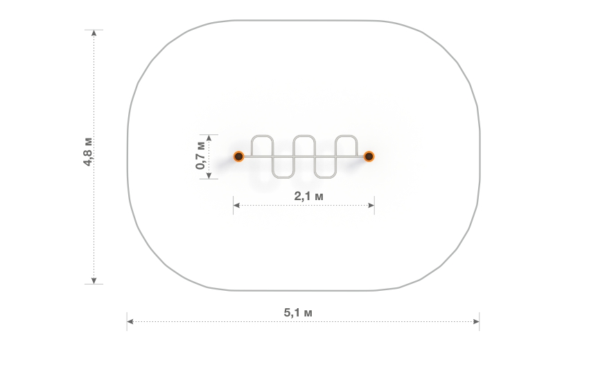 Рукоход-змеевик ФТ-06