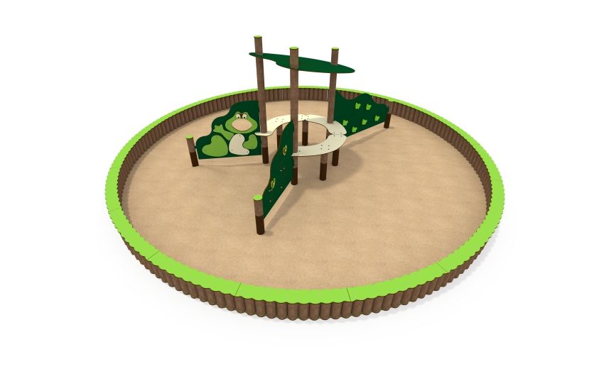 Игровой домик ЗЛ-33-01