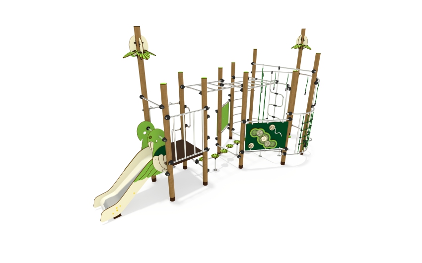 Детский игровой комплекс детской игровой площадки РЛ-01