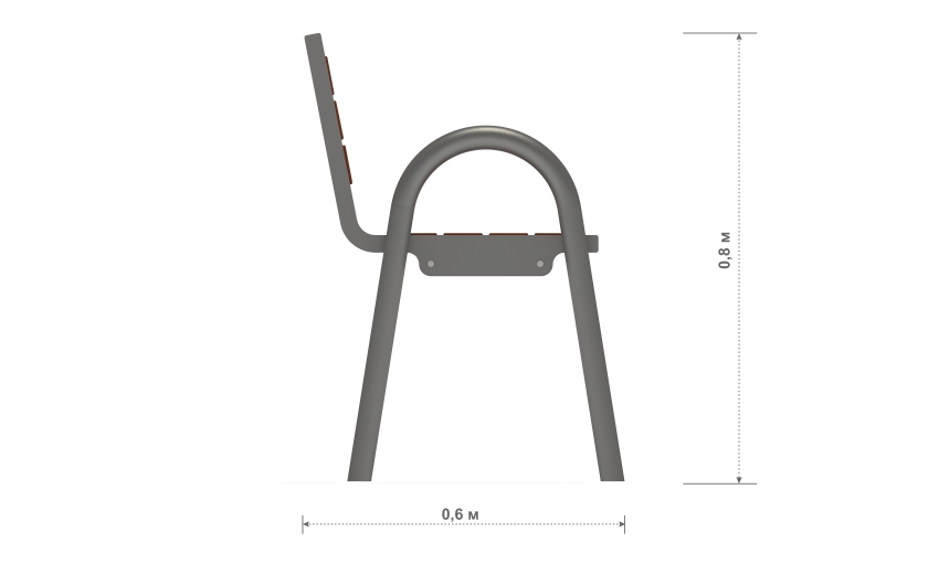 Скамья "Турин" Т100
