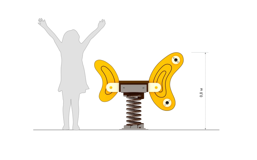 Качалка на пружине КЧ-119