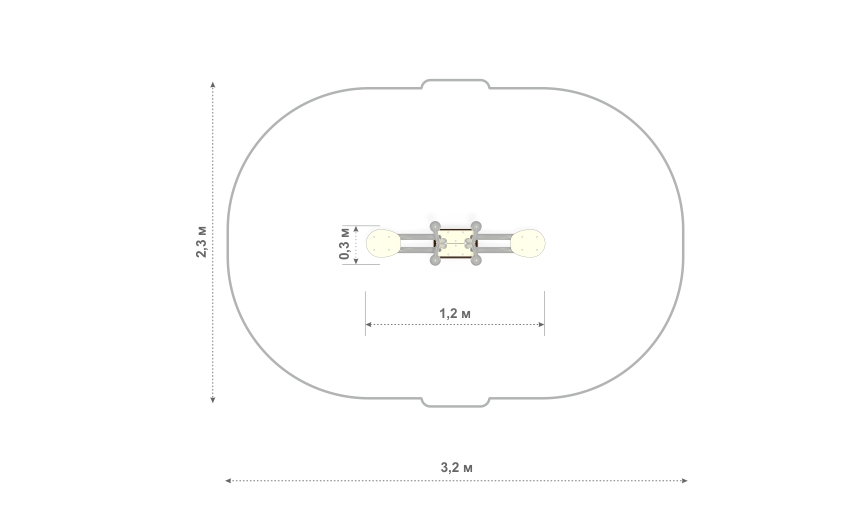 Качалка на пружине КЧ-122