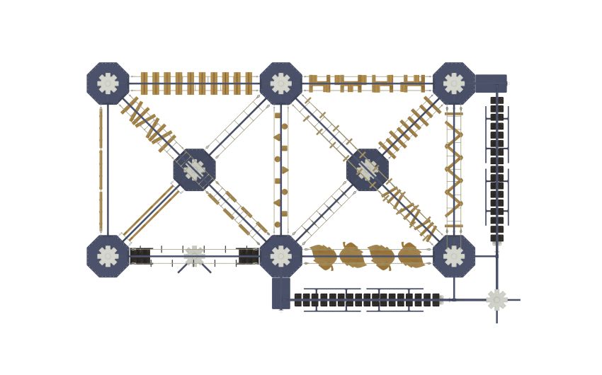 Канатный парк КПЧ-10 "Аляска"