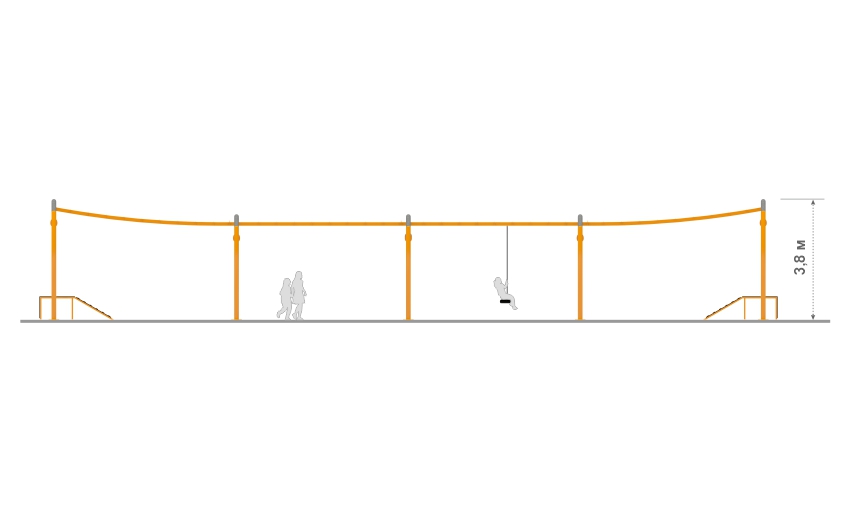 Монорельс «КИНЕТИКА» МР-2