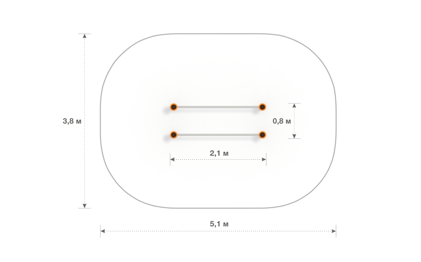 Брусья для отжиманий ФТ-01