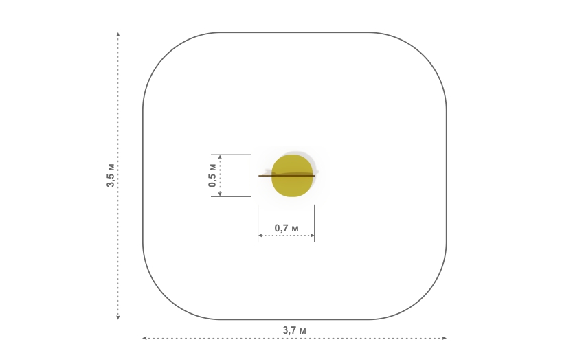 Скамейка детская «Улитка»	МФ-54-02