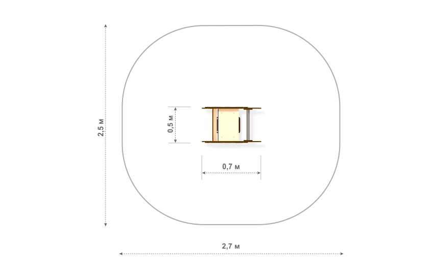 Качалка на пружине КЧ-104