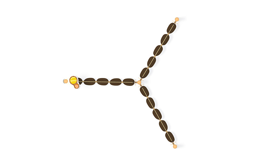 Детский игровой комплекс детской игровой площадки ЭКО-08