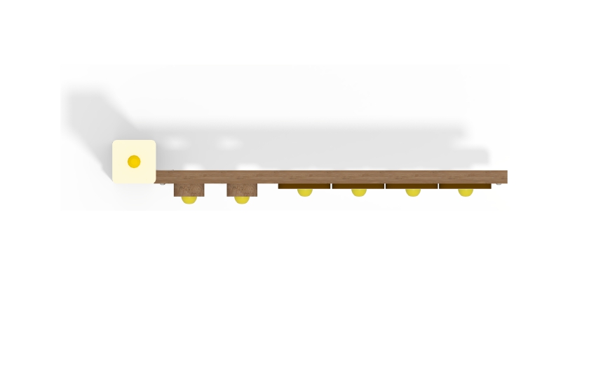 Забор(секция) «Заколдованный лес»	МФ-70-01