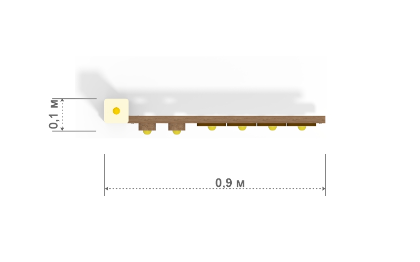 Забор(секция) «Заколдованный лес»	МФ-70-01