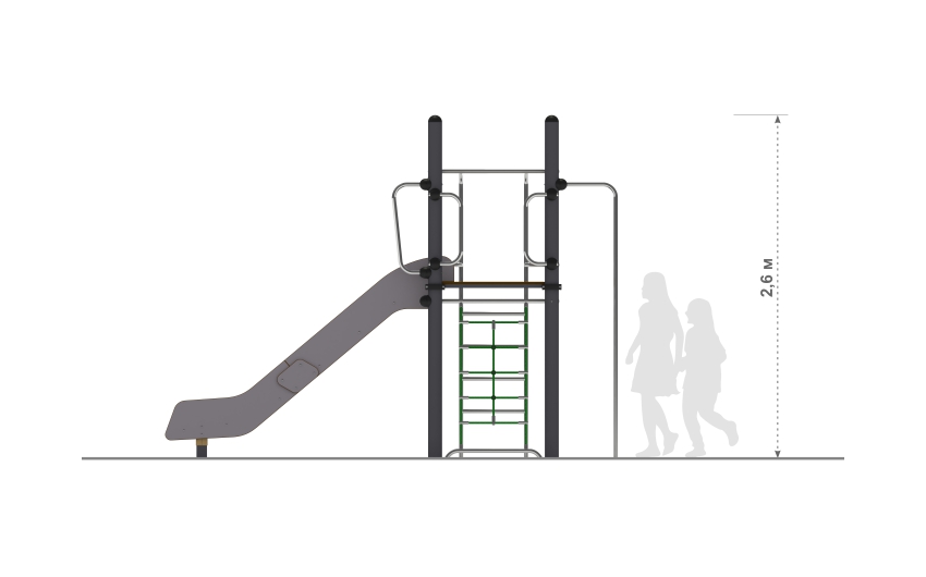 Детский игровой комплекс детской игровой площадки НЛ- 06