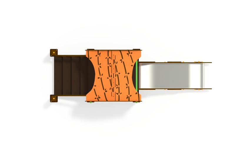 Горка с крышей МИФ-01