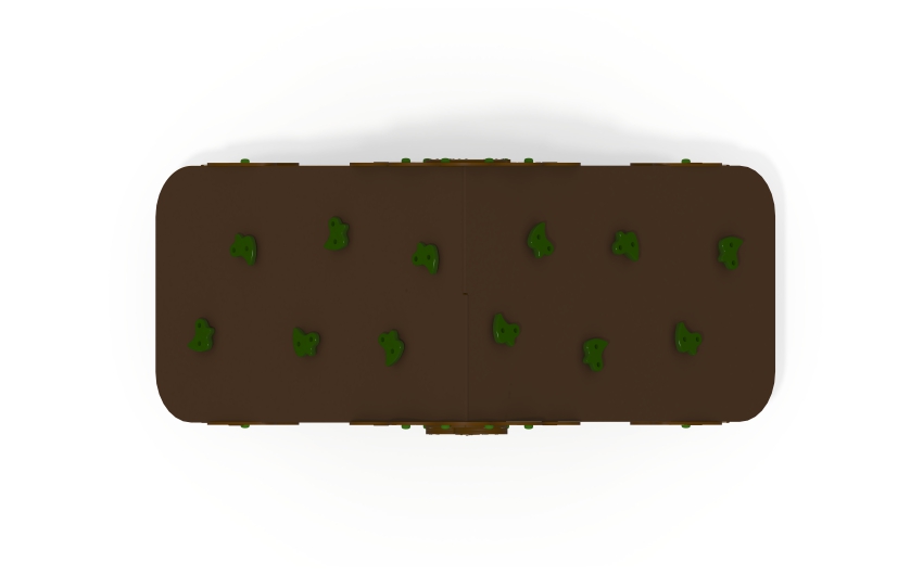 Игровой домик со скалодромом ДС-60