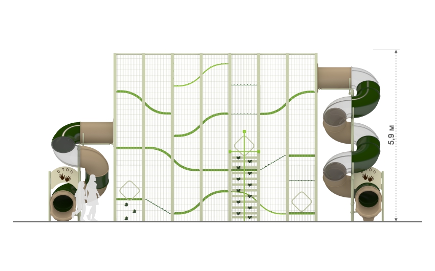 Игровой комплекс ДВК-02-01