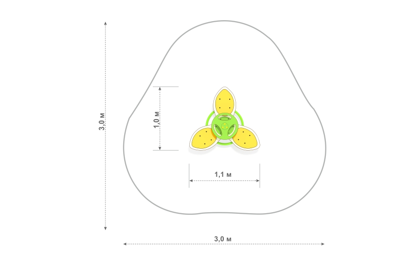 Качалка на пружине КЧ-105