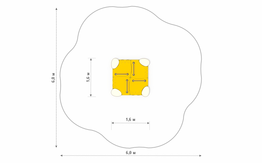 Песочница с крышкой миф-73