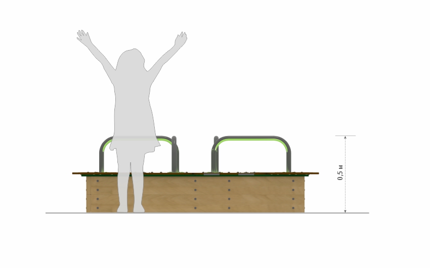 Песочница с крышкой миф-72