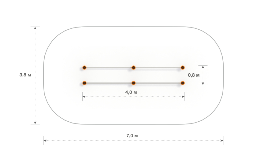 Брусья для отжиманий ФТ-02