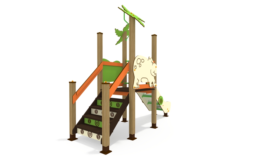 Горка без крыши МИФ-02