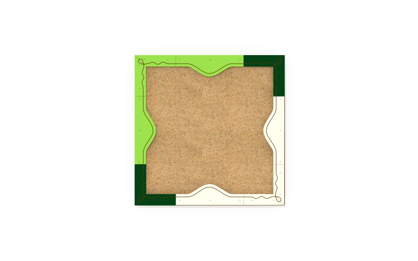 Песочница средняя ДС-41