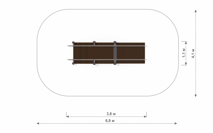 Горка с лестницей СП-28