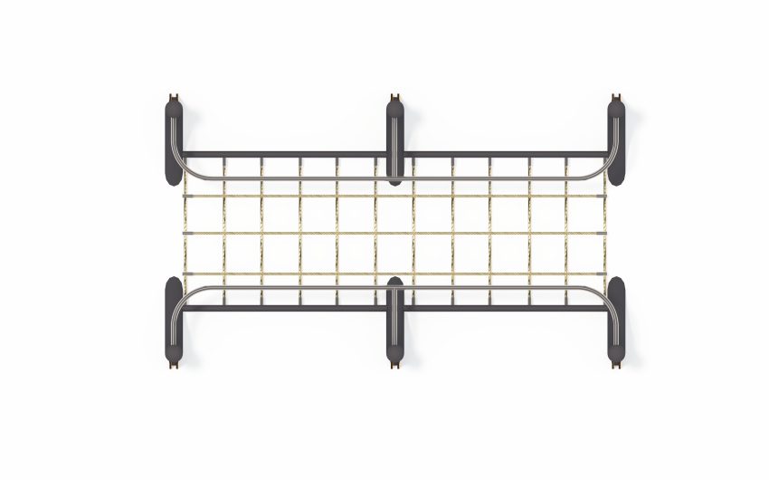 Мостик с канатами СП-18