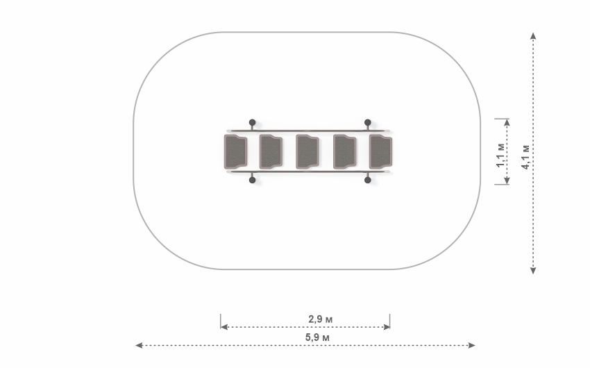 Степы с поручнями СП-20